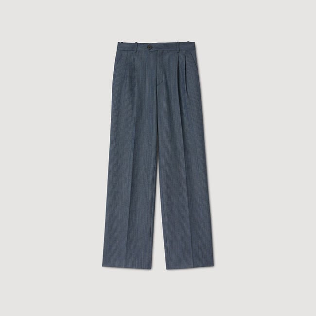 Striped trousers