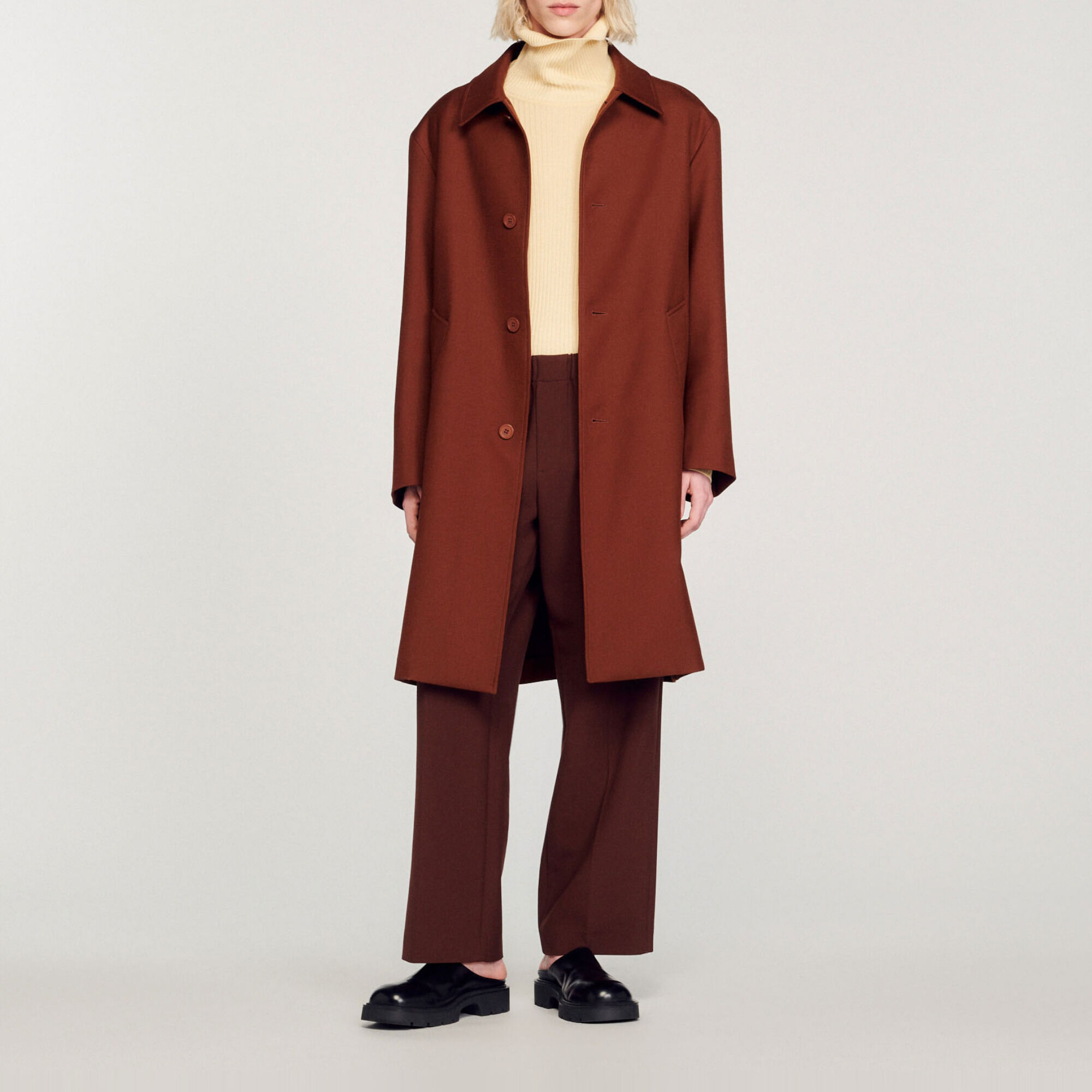 Large overcoat