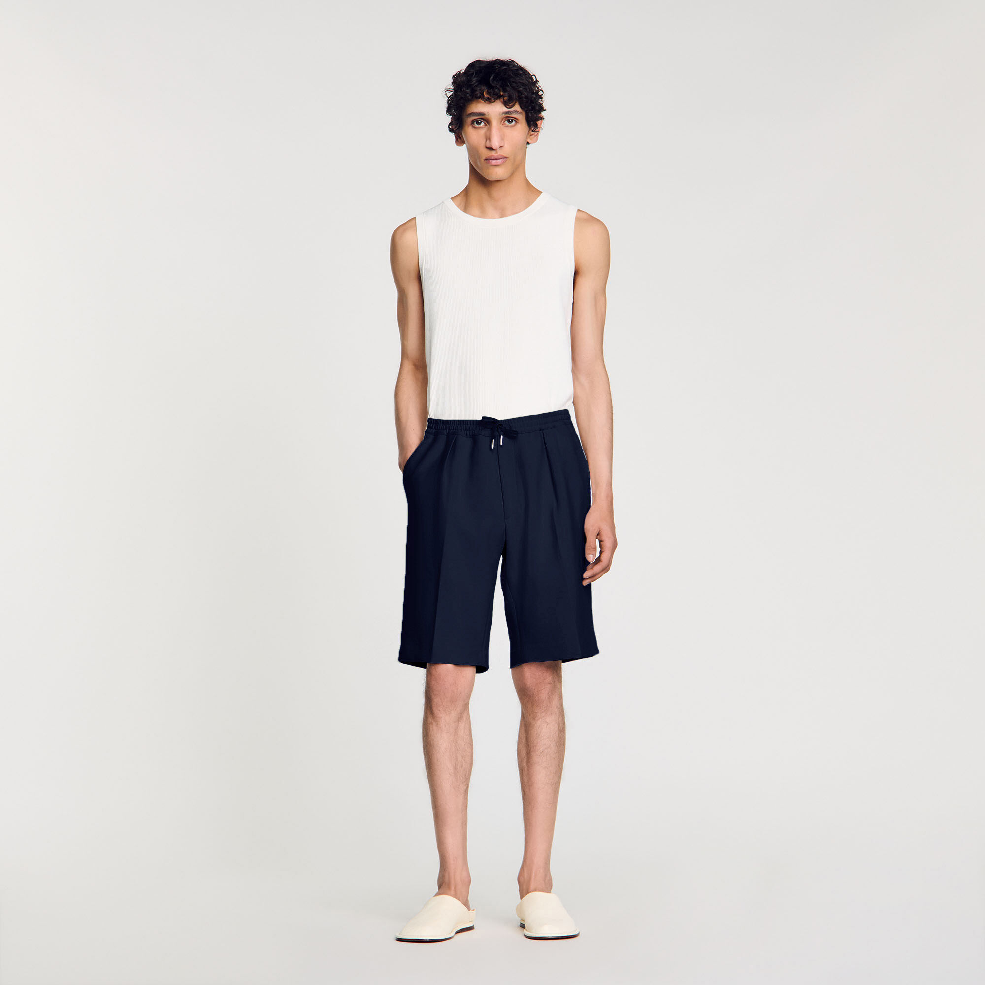 Jersey Bermuda shorts