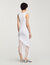 Fringed crochet maxi dress