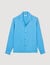 Floaty shirt with spread collar