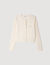 Cropped check stitch cardigan - Women | Sandro