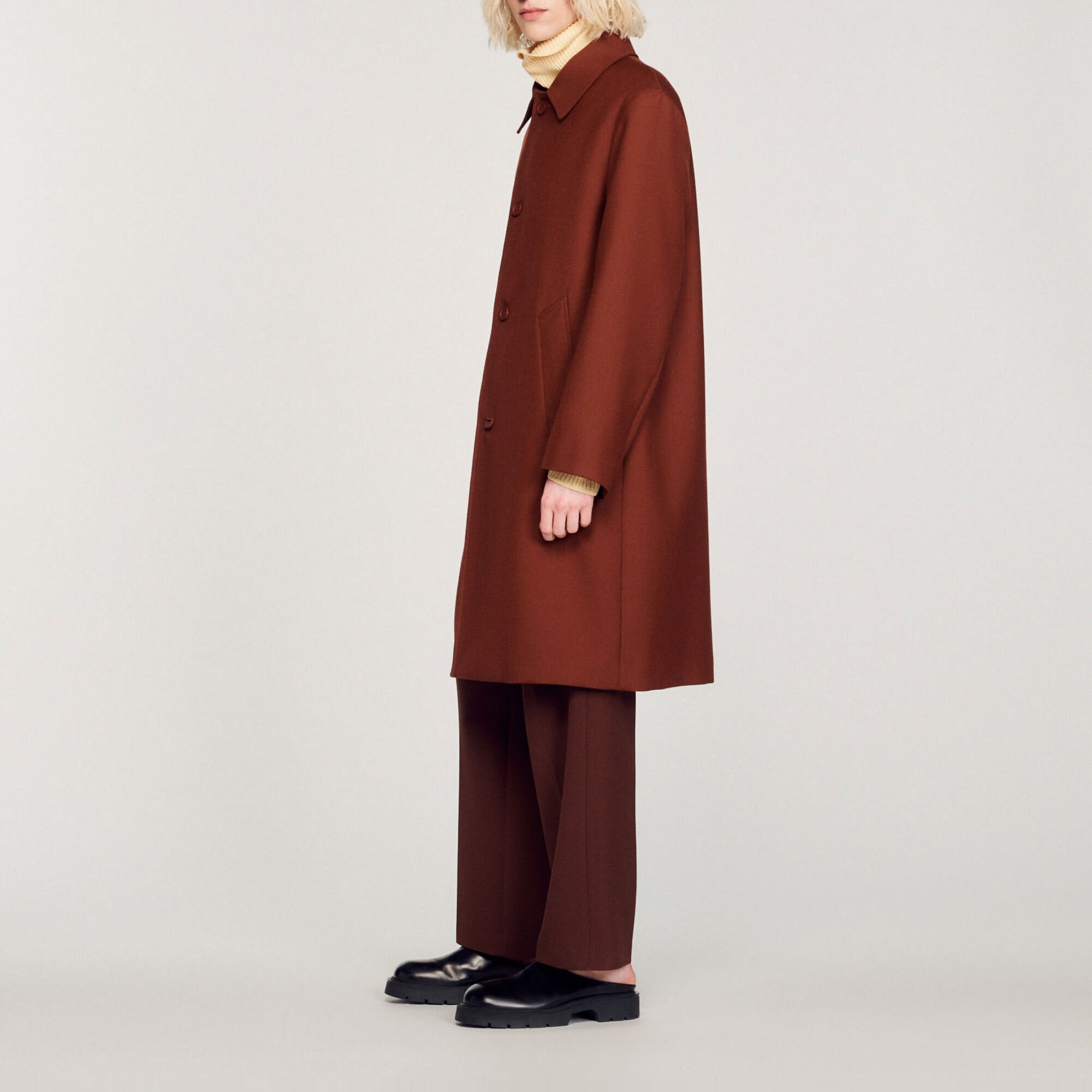 Large overcoat
