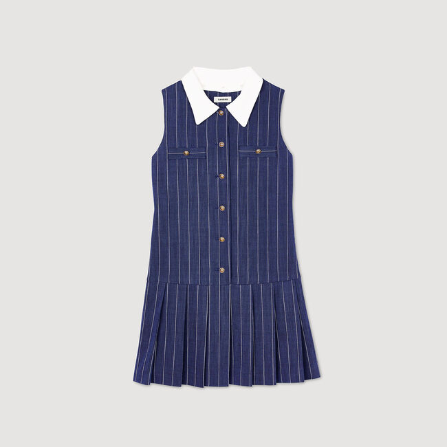 Short striped dress