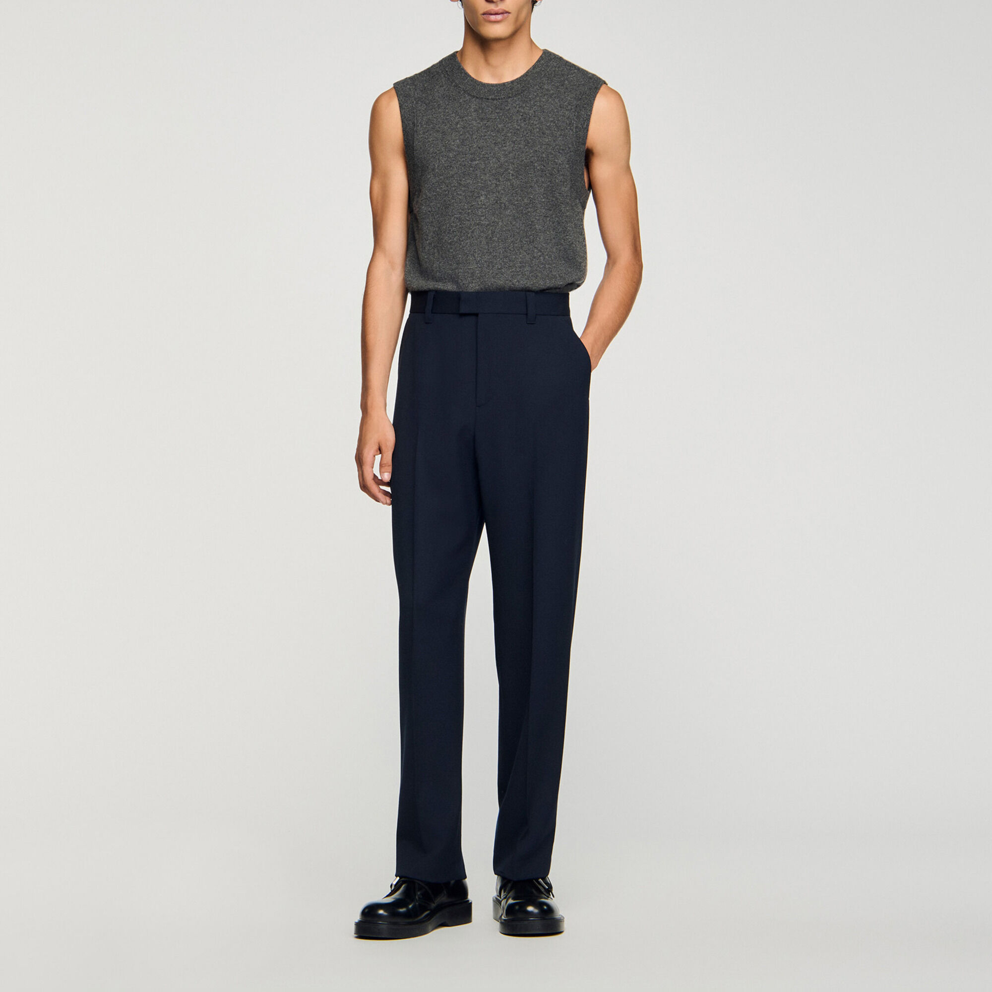 Wide-leg trousers - Men | Sandro