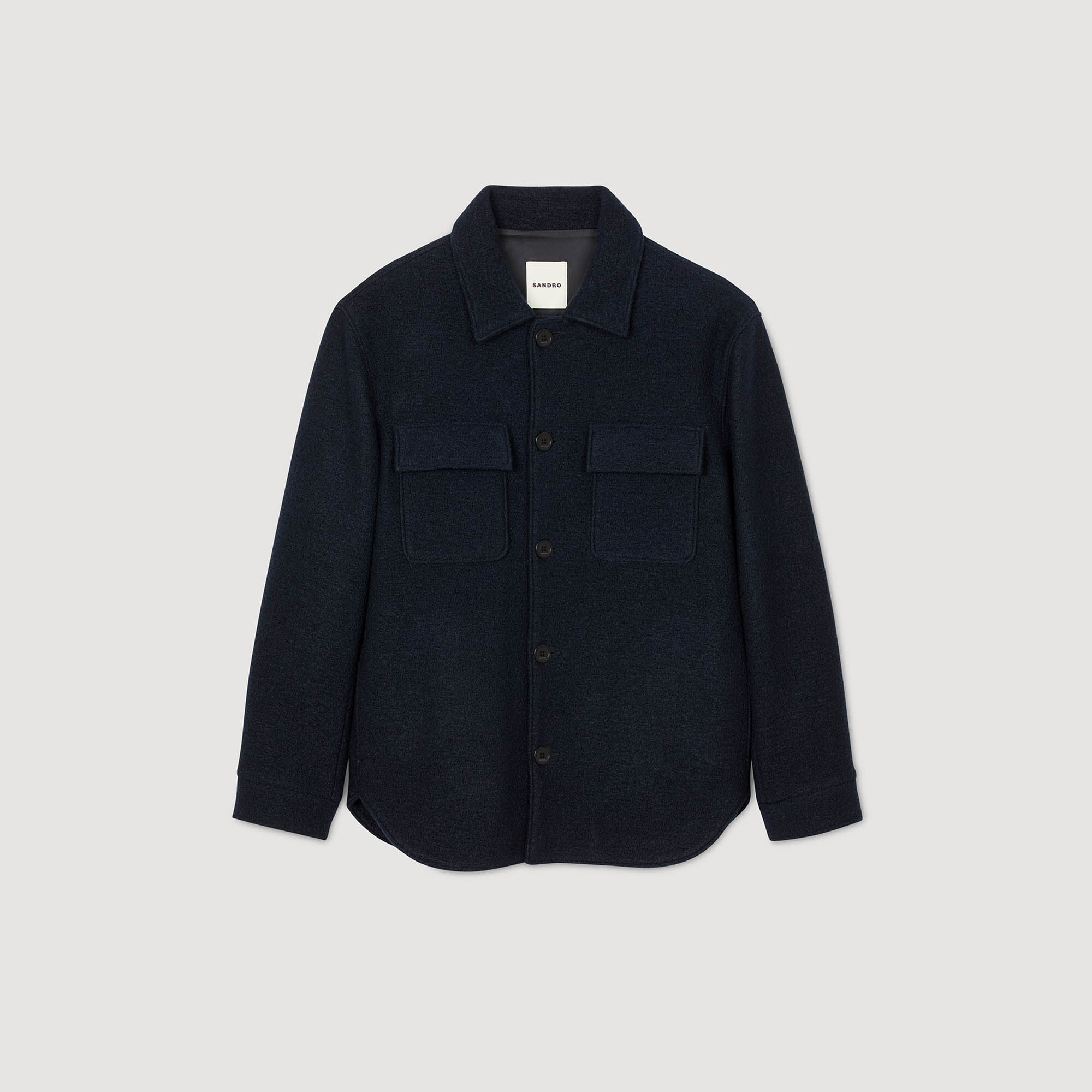 Wool overshirt