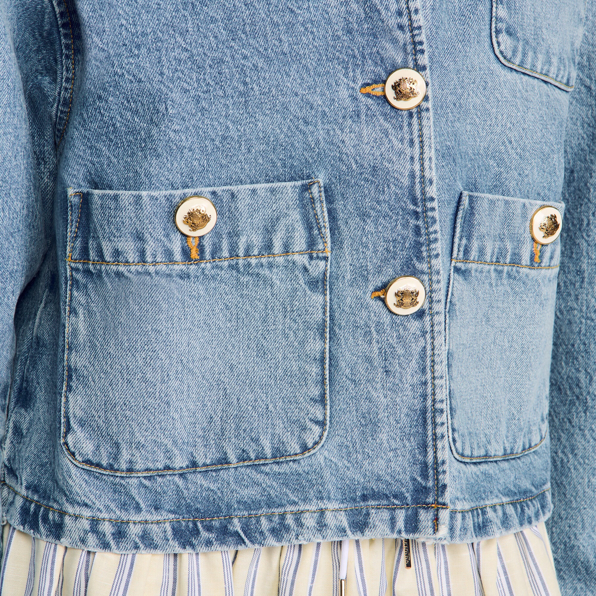 Denim jacket - Women | Sandro