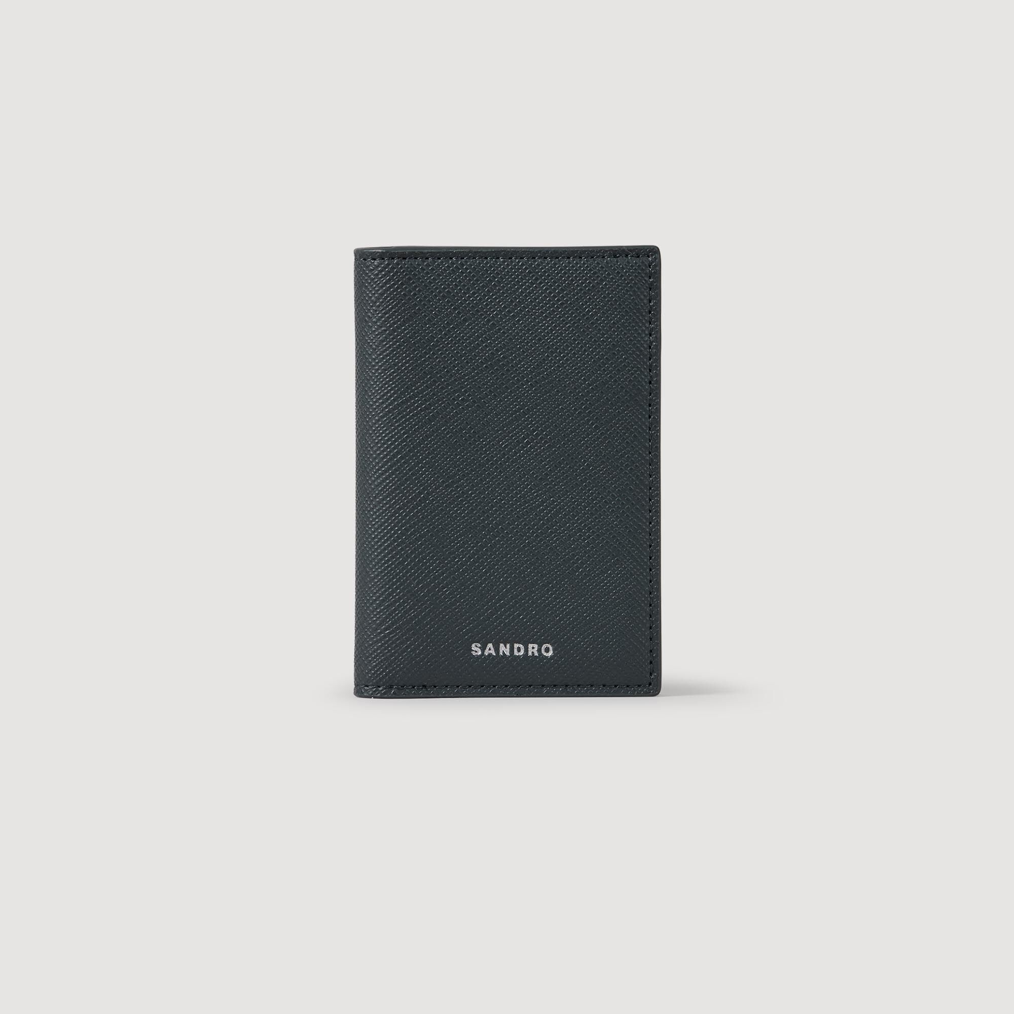 Reconstituted leather leather wallet