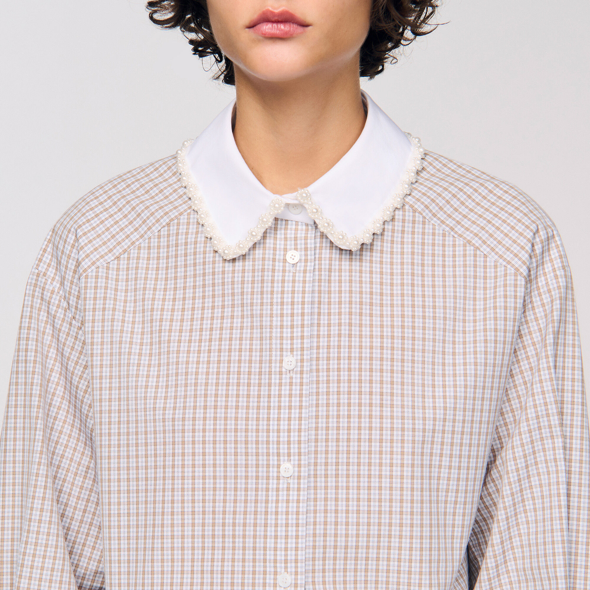 Check flannel shirt