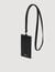 Leather strap card holder - Men | Sandro
