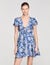 Floral print short dress