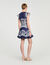 Short bandana-motif dress