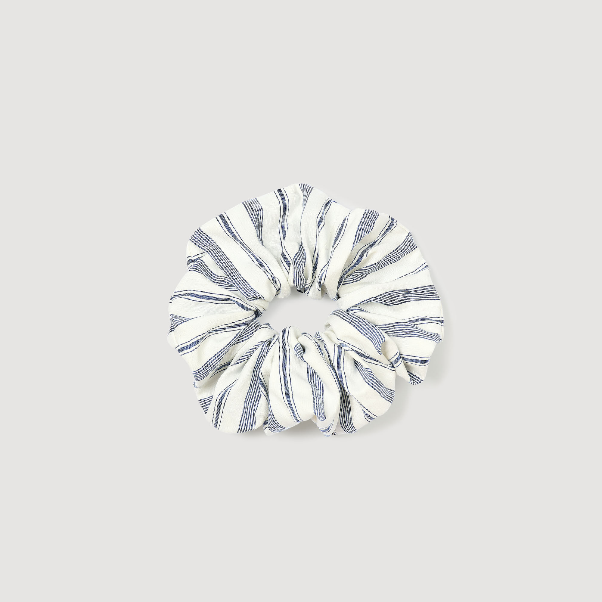 Striped scrunchie