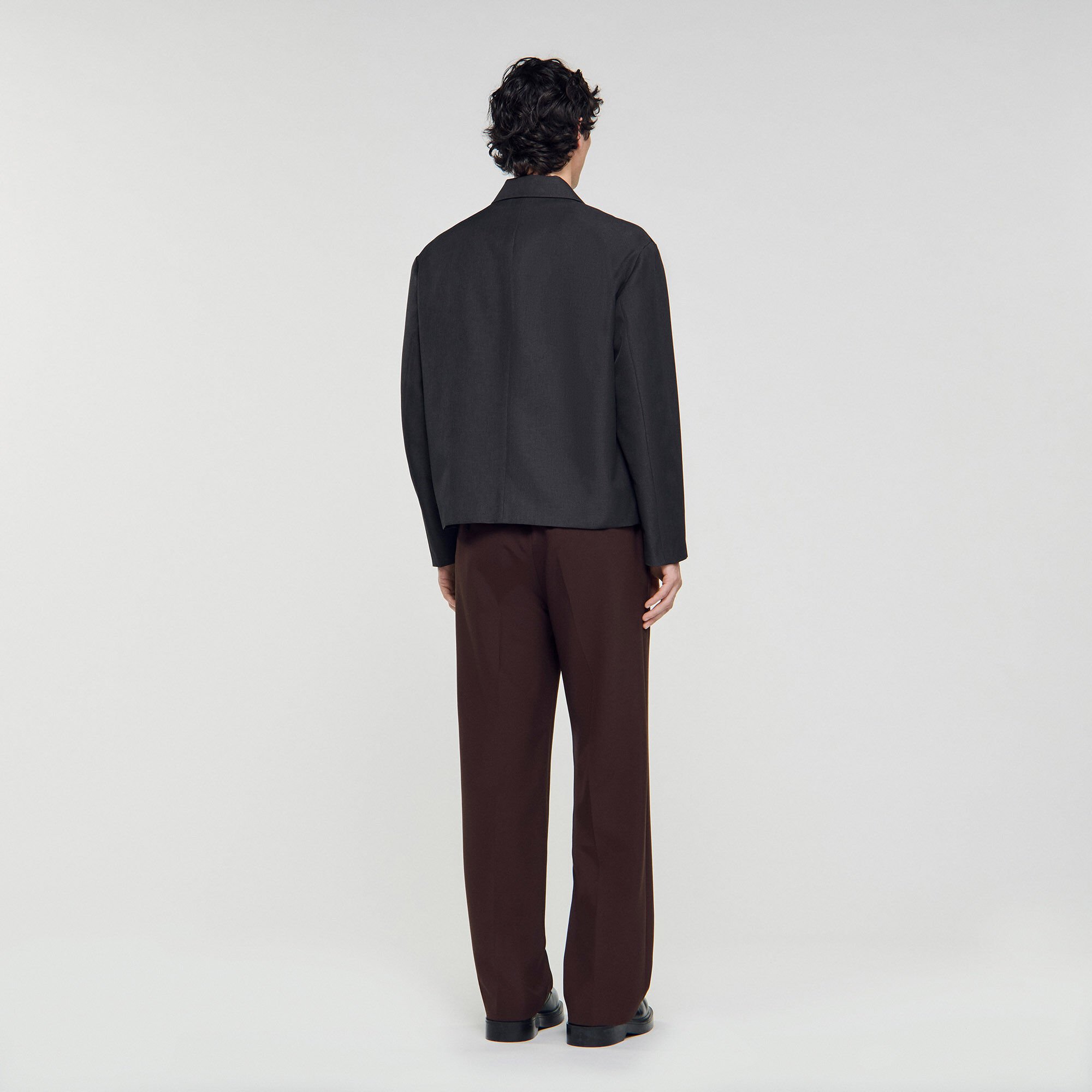 Technical zip-up jacket