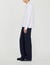 Floaty shirt with spread collar