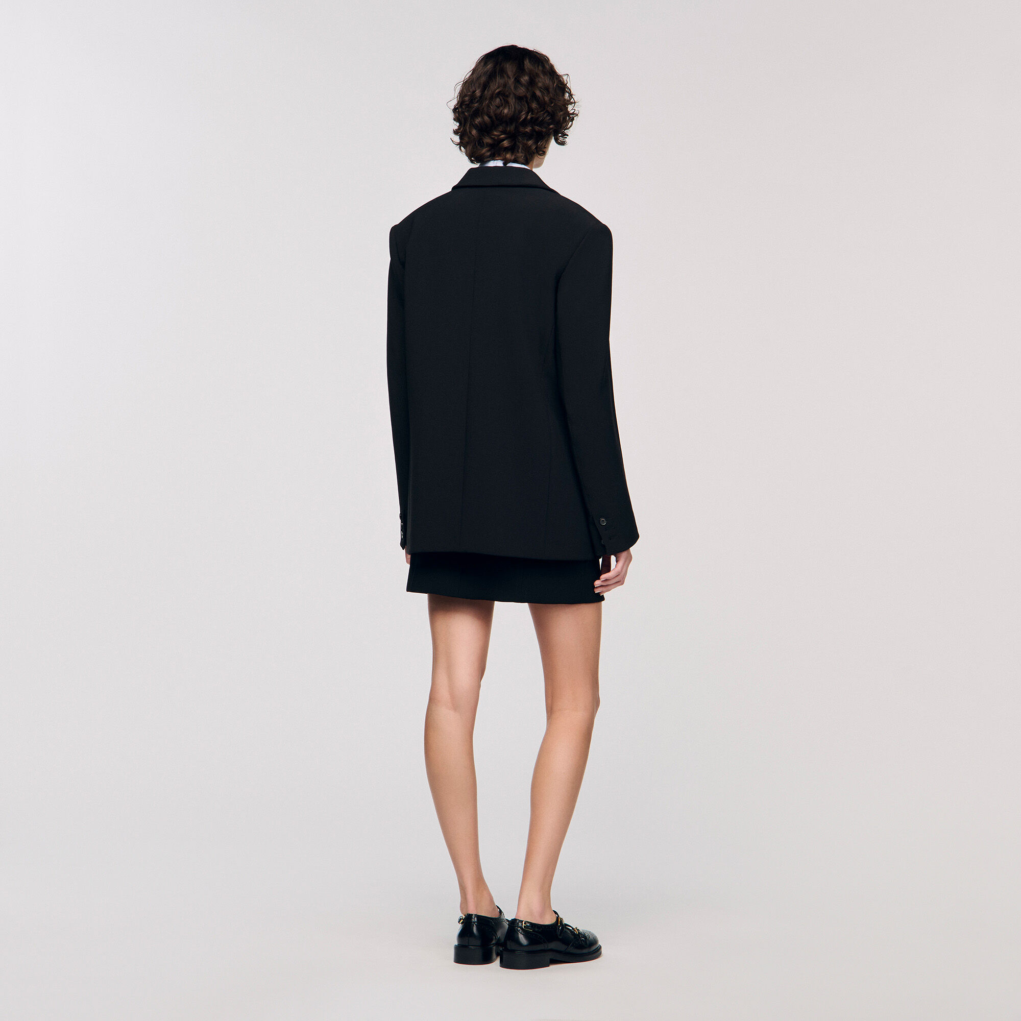 Crossed tailored jacket