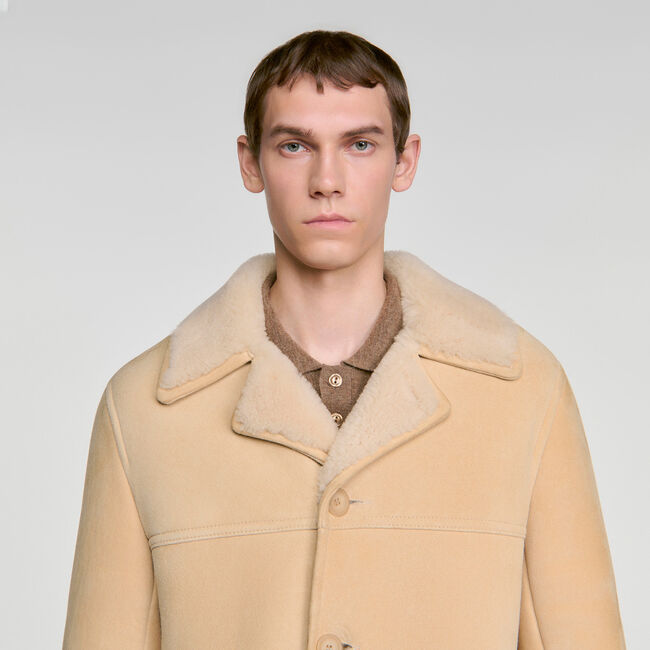 Shearling jacket - Men | Sandro