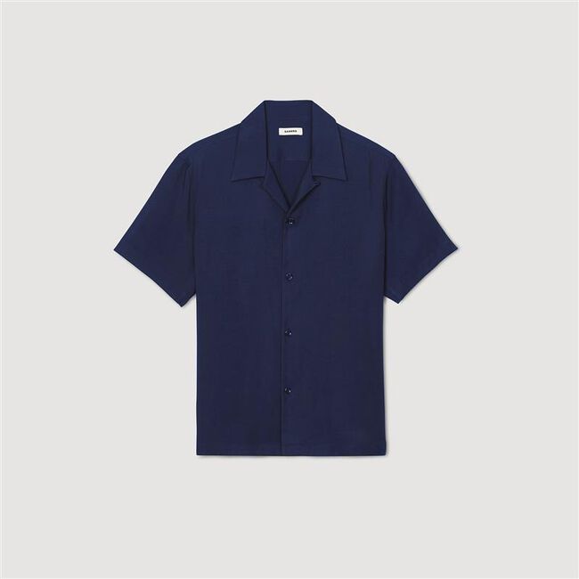 Shark collar shirt