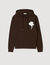 Sweatshirt with flower patch