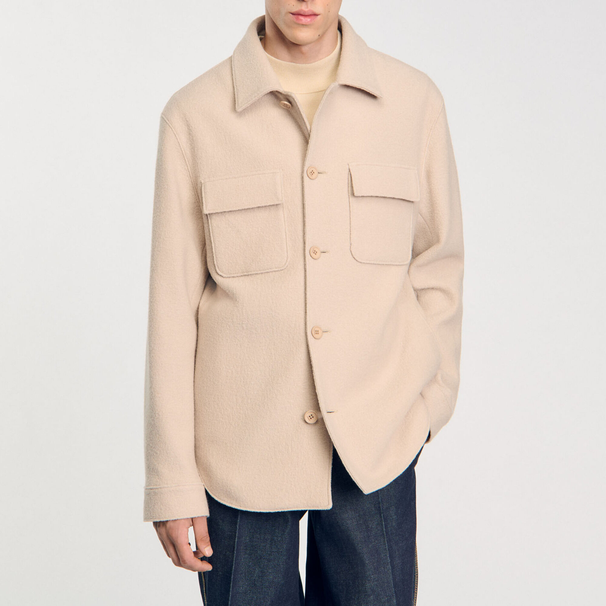 Button-up overshirt - Men | Sandro