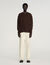Destroyed effect wool jumper