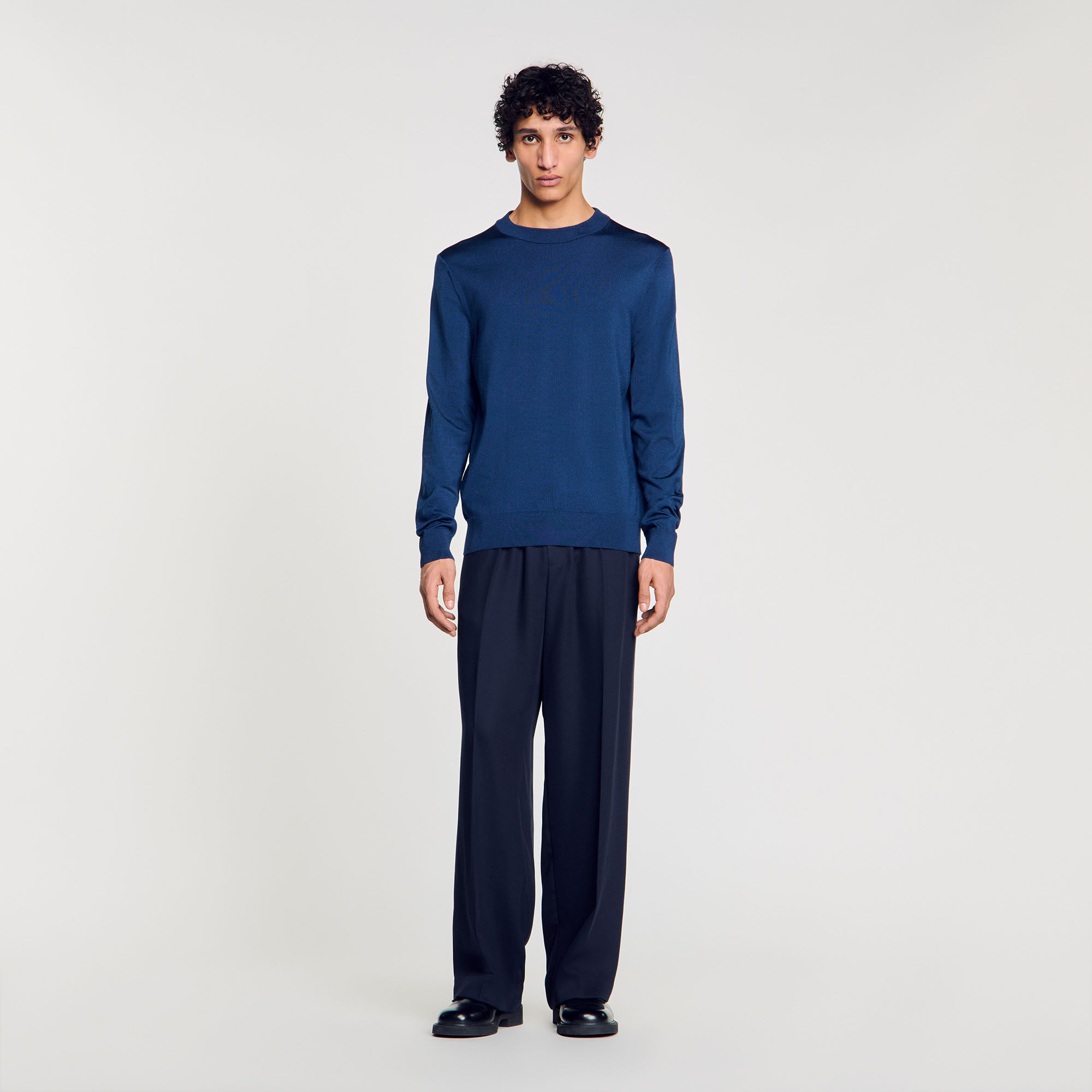 Fine knit jumper