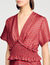 Scarf print maxi dress