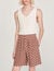 Square Cross printed shorts