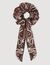 Bandana print scrunchie