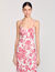 Floral print maxi dress