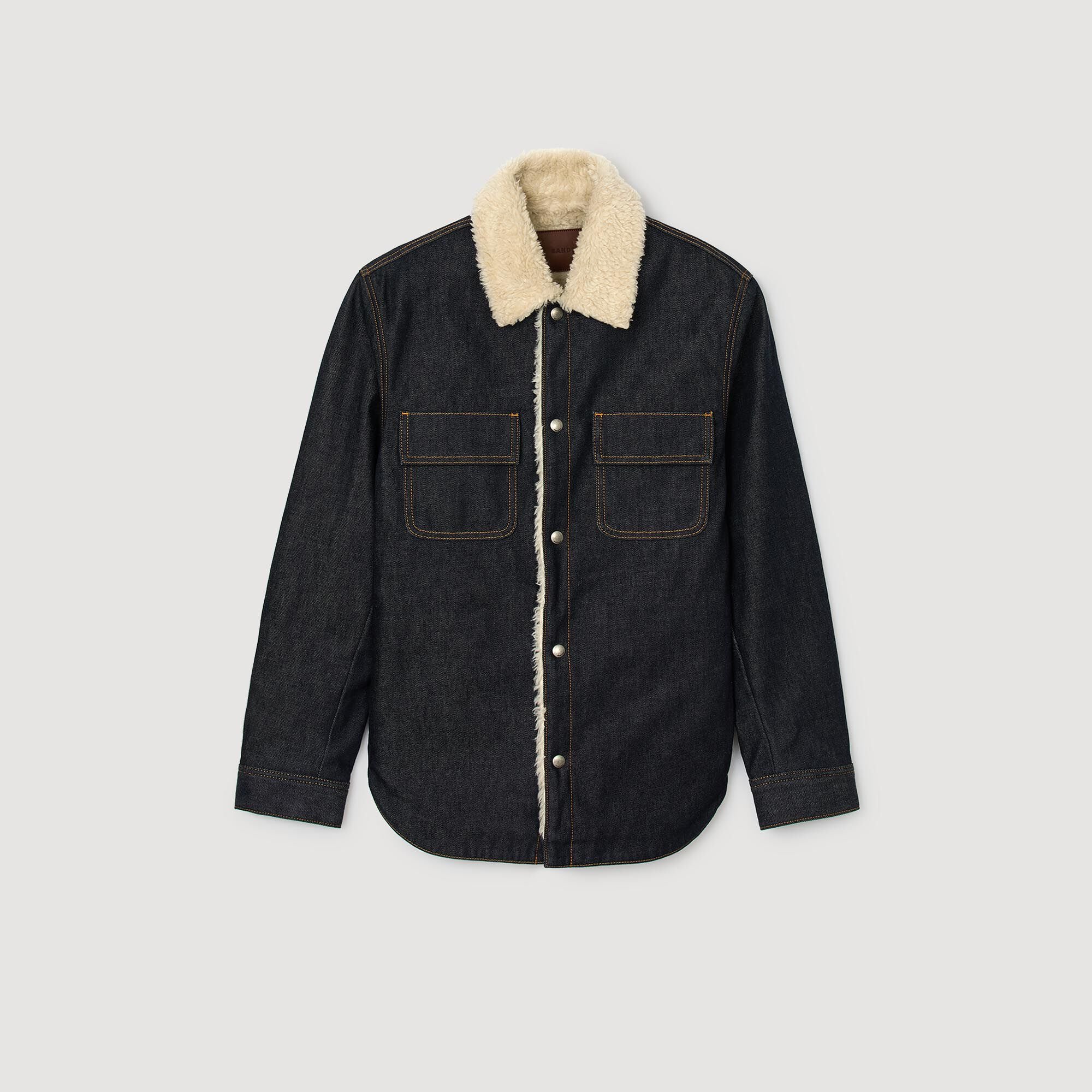 Denim overshirt