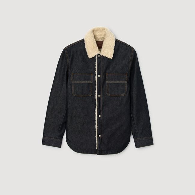 Denim overshirt