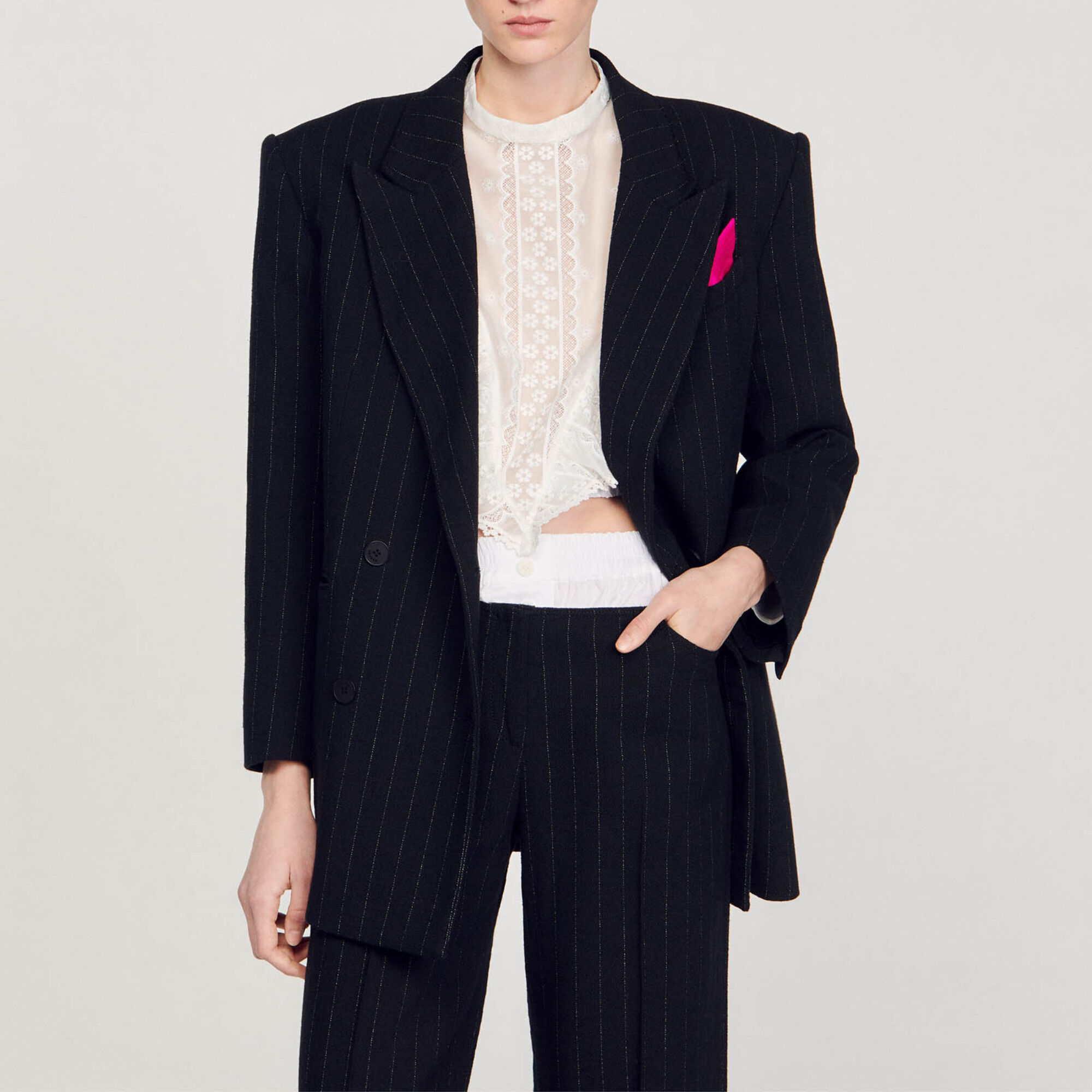 Oversized suit jacket