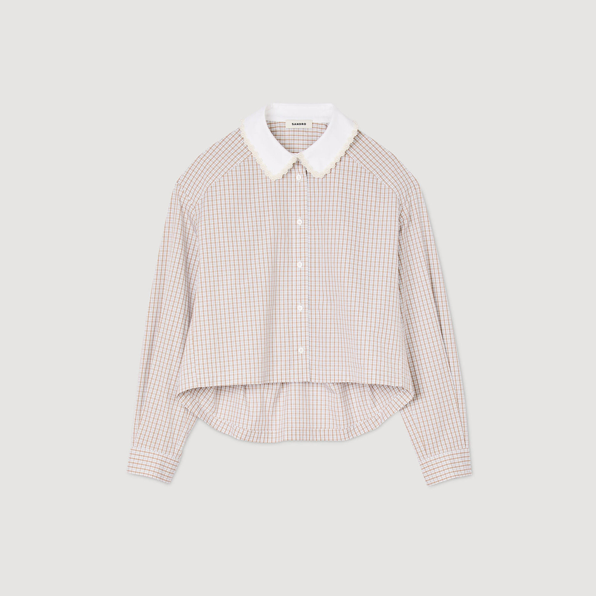 Check flannel shirt