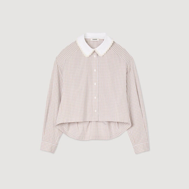 Check flannel shirt
