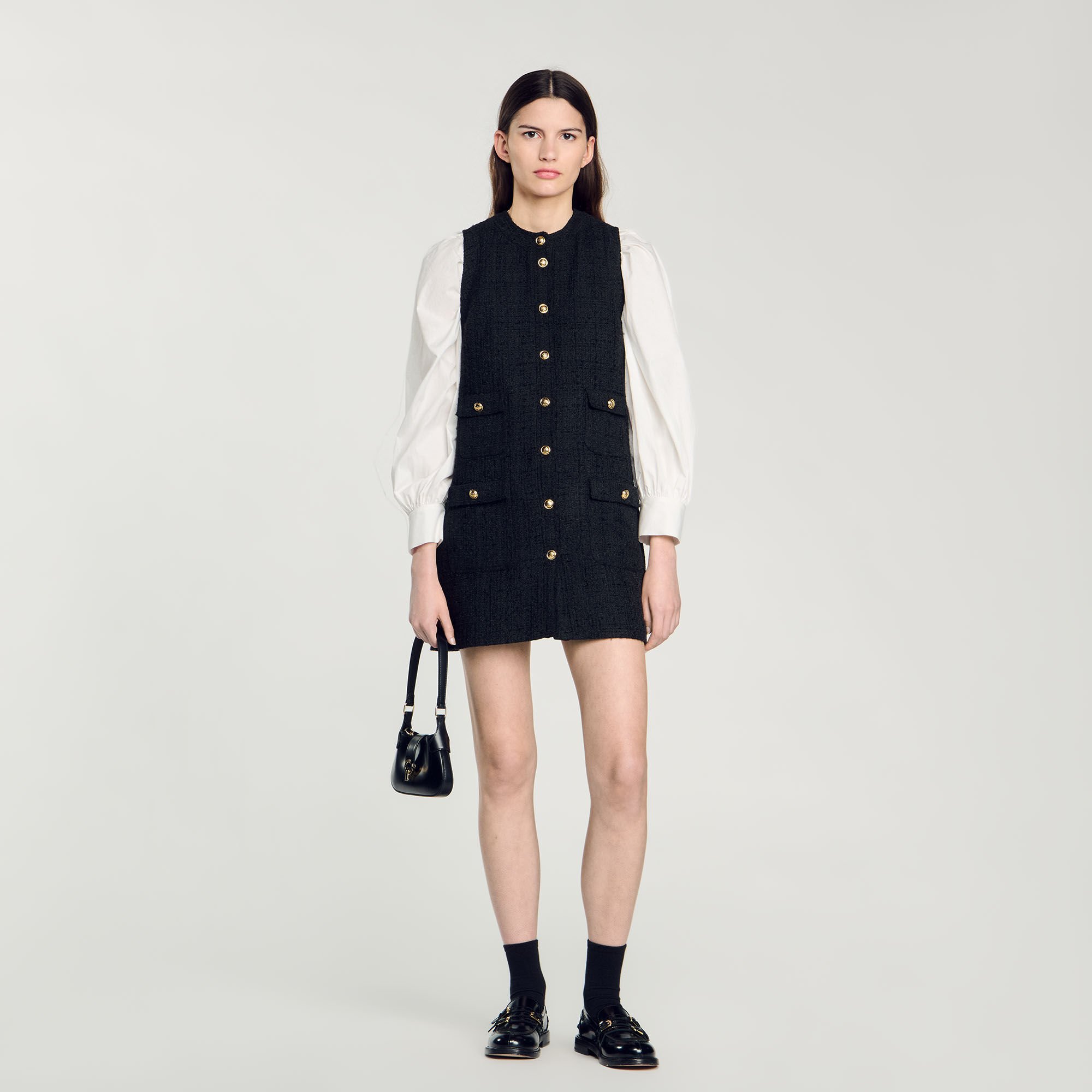 San Rocco Tweed Knit Dress