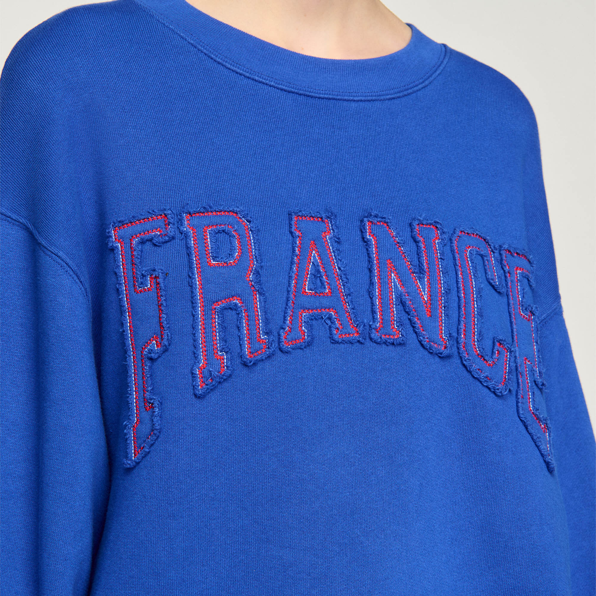 France embroidered sweatshirt - Women | Sandro