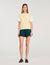 Dual-material knit jumper