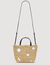 Raffia basket bag