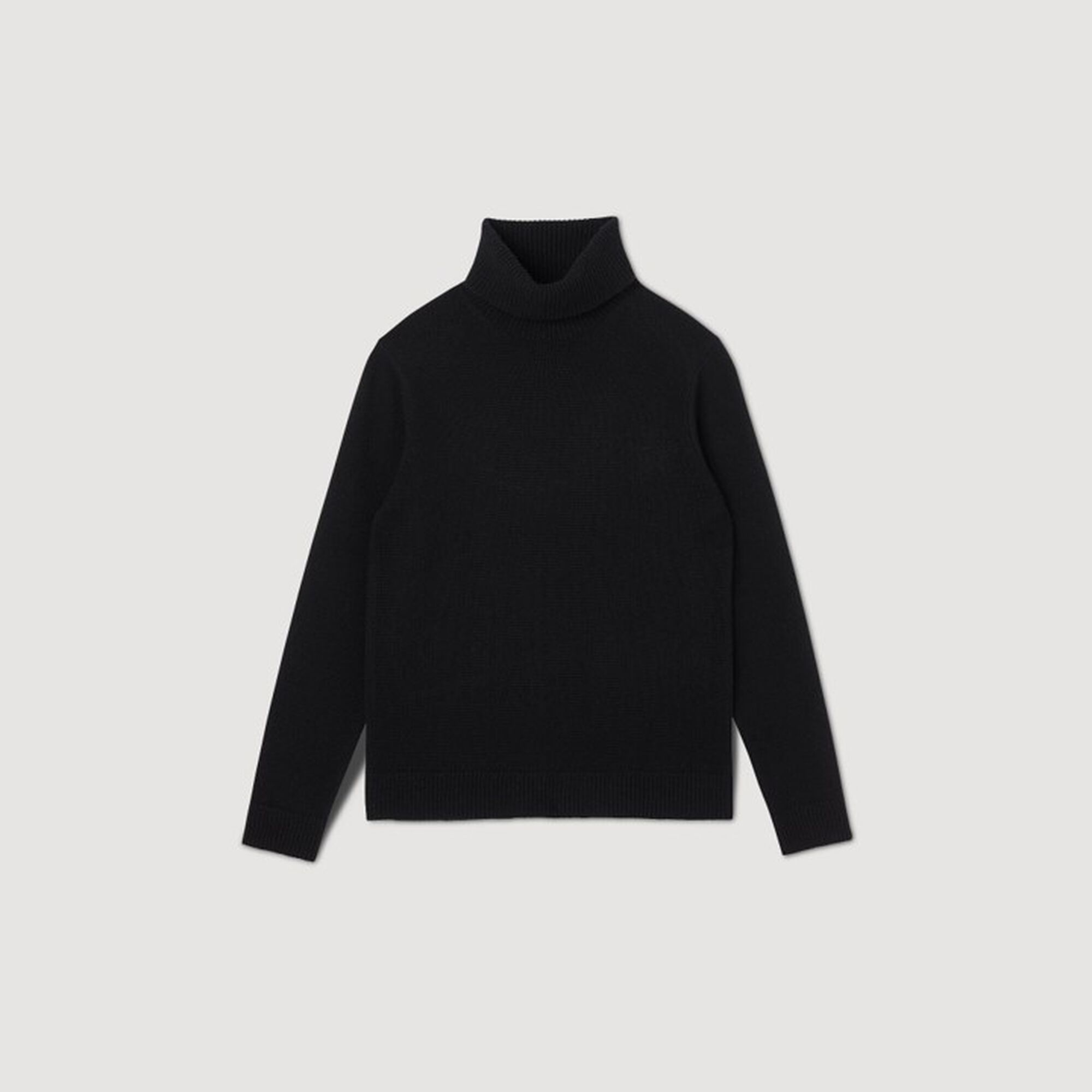 Wool and cashmere turtleneck jumper - Men | Sandro