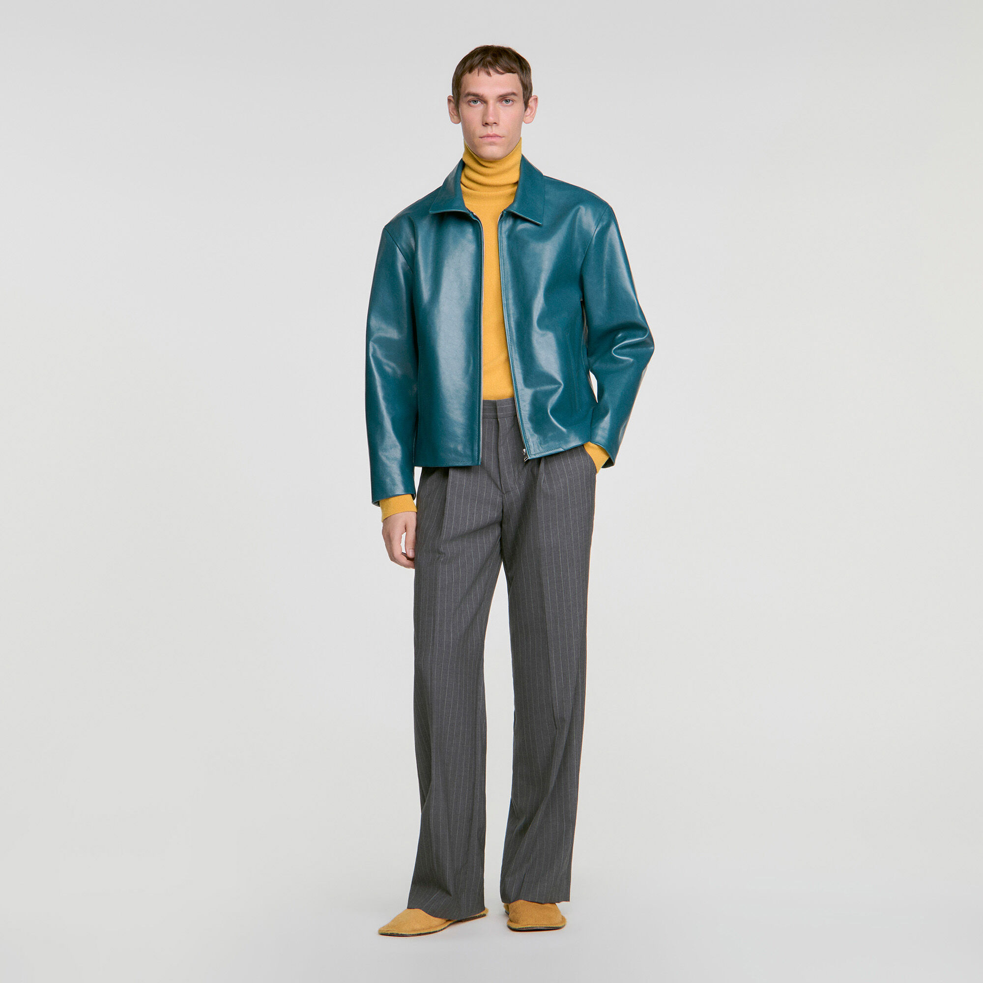 Leather jacket - Men | Sandro