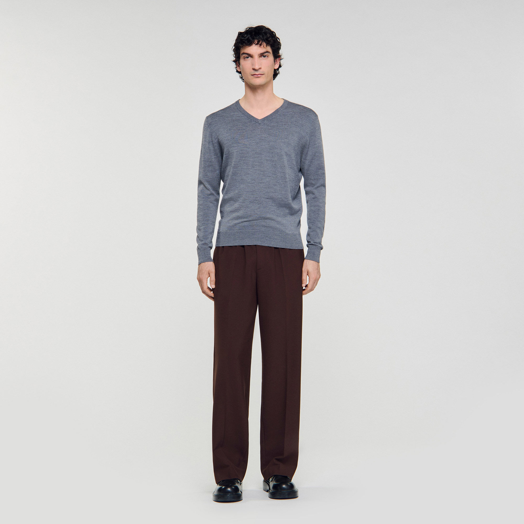 Fine wool jumper