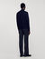 Wool jumper with zip collar