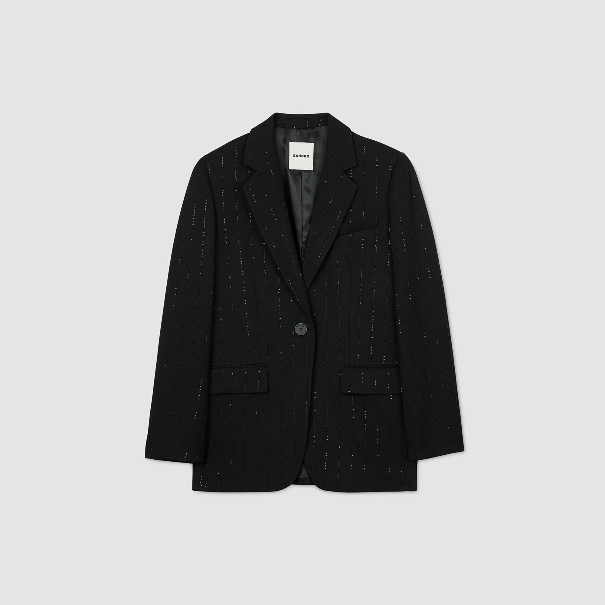 Sequinned suit jacket