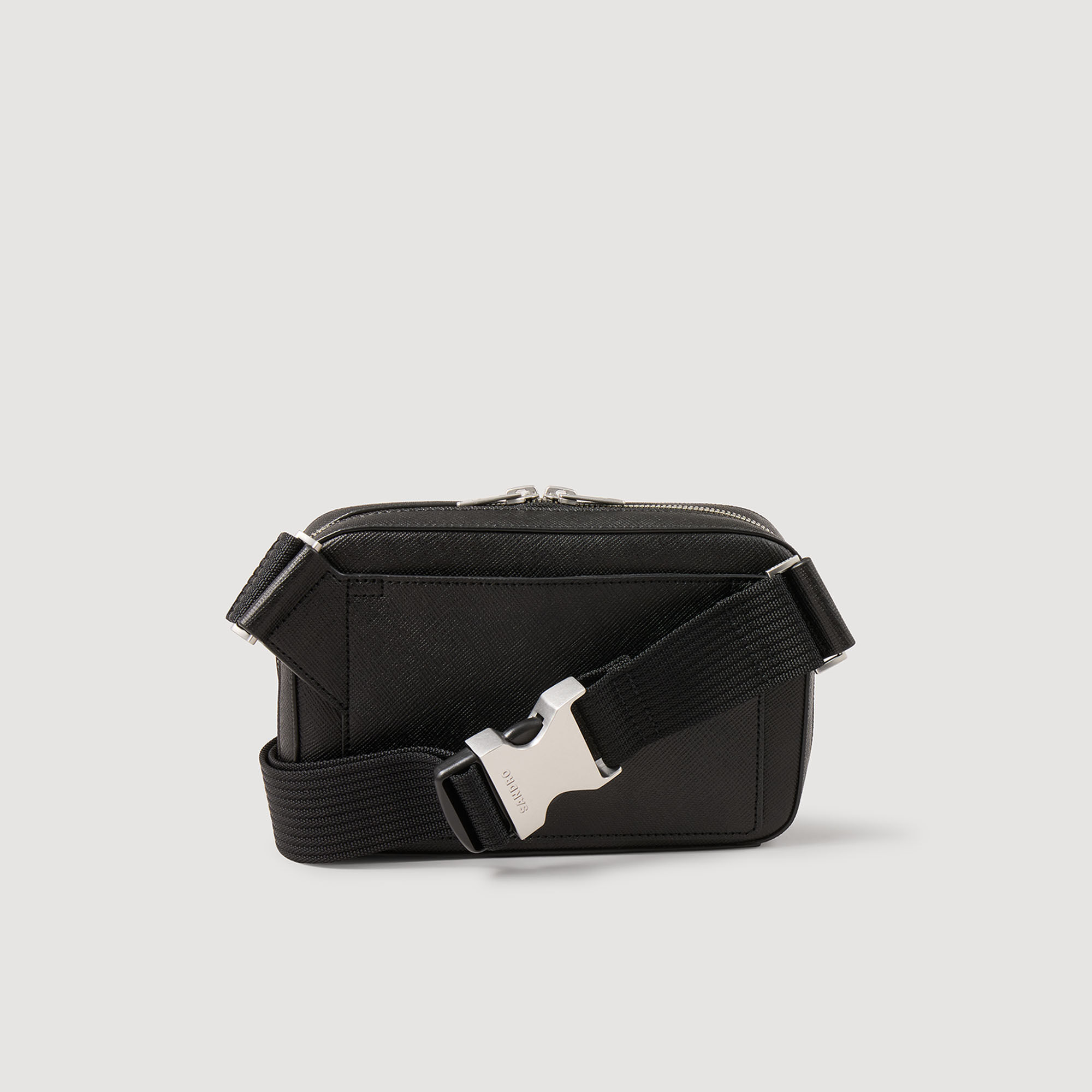 Small reconstitued leather bag Small reconstitued leather bag