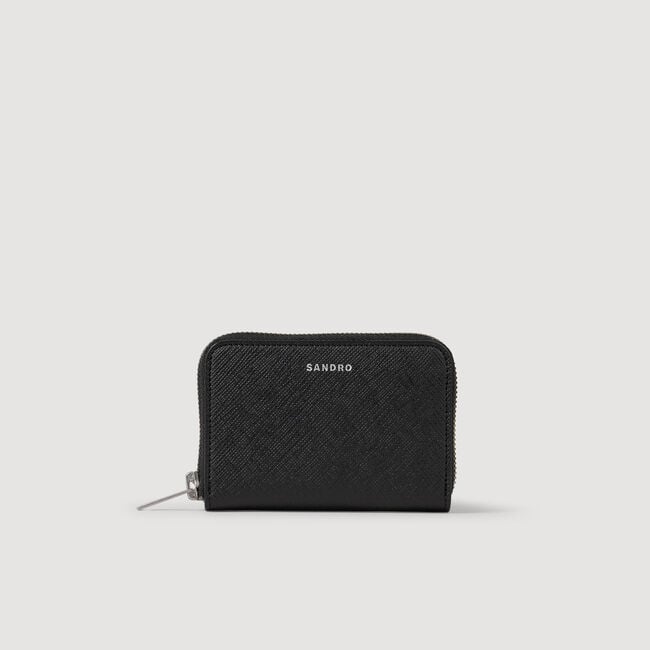 Zipped cord wallet
