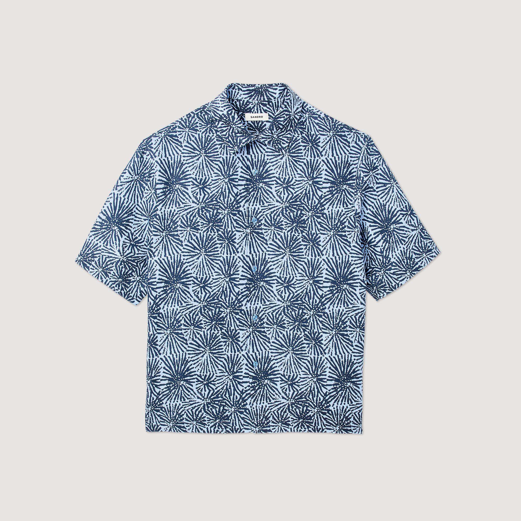 Oversized printed shirt