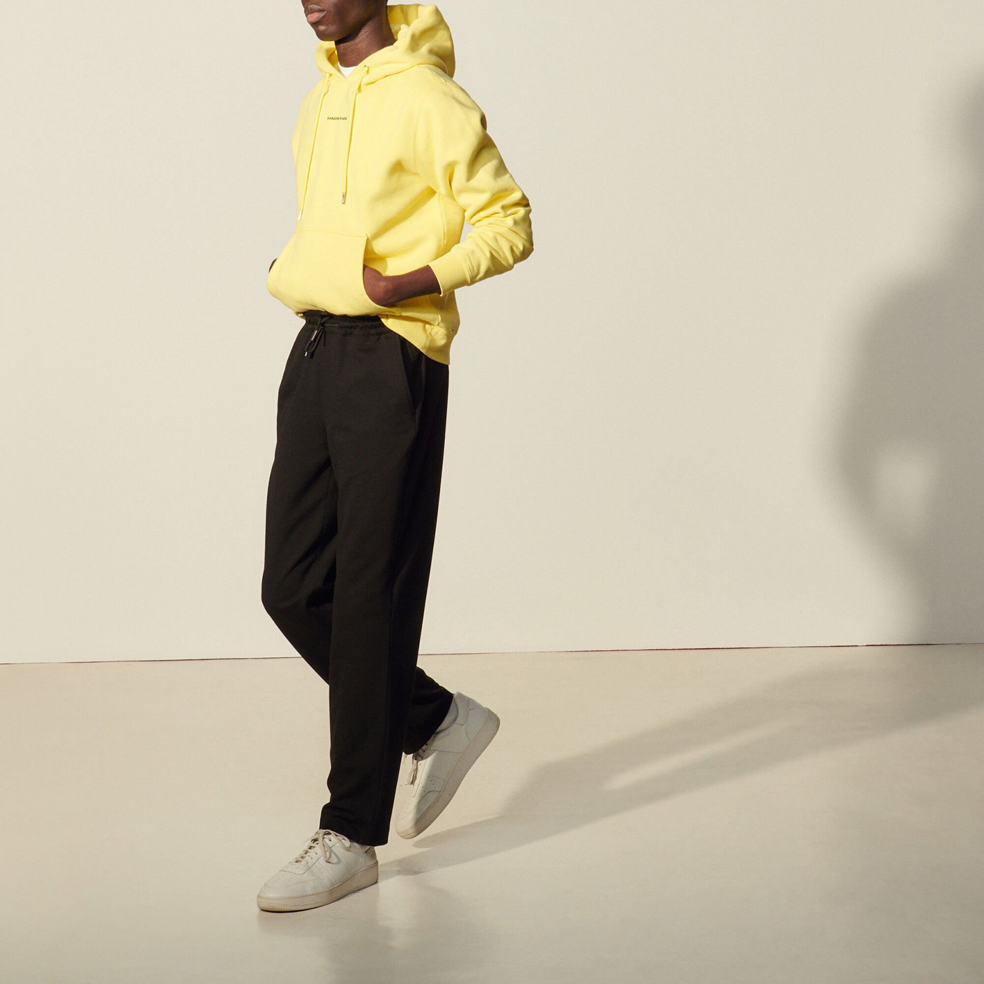 Jersey jogging bottoms