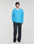 V-neck long-sleeve jumper