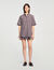 Oversized check shirt